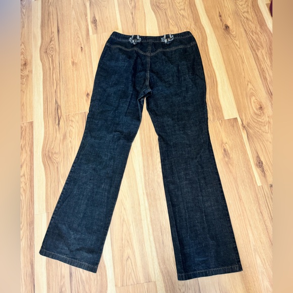 90s Y2K Escada Western Boho Bootcut Jeans - Picture 3 of 5